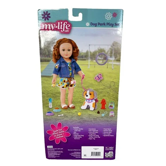 My Life As Dog Park Playset 17 Pieces For 18" Dolls - Picture 3 of 8